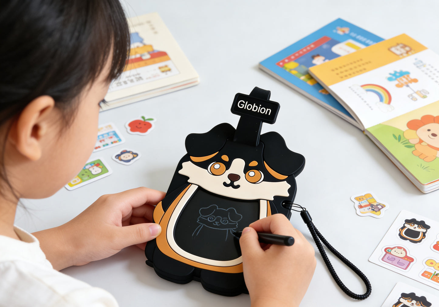 Kids Doodle Pad - Animal series &  capybara fox dog cat